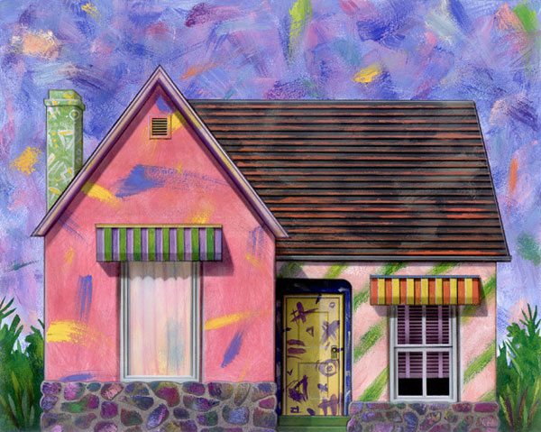 painted house